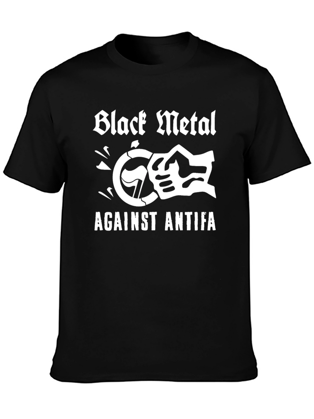 Black Metal Against Antifa T-Shirt