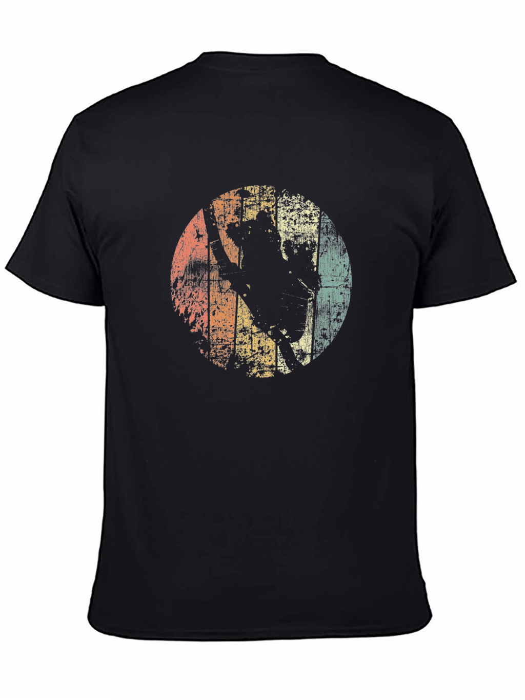 Retro Koala Graphic Tee - Black
