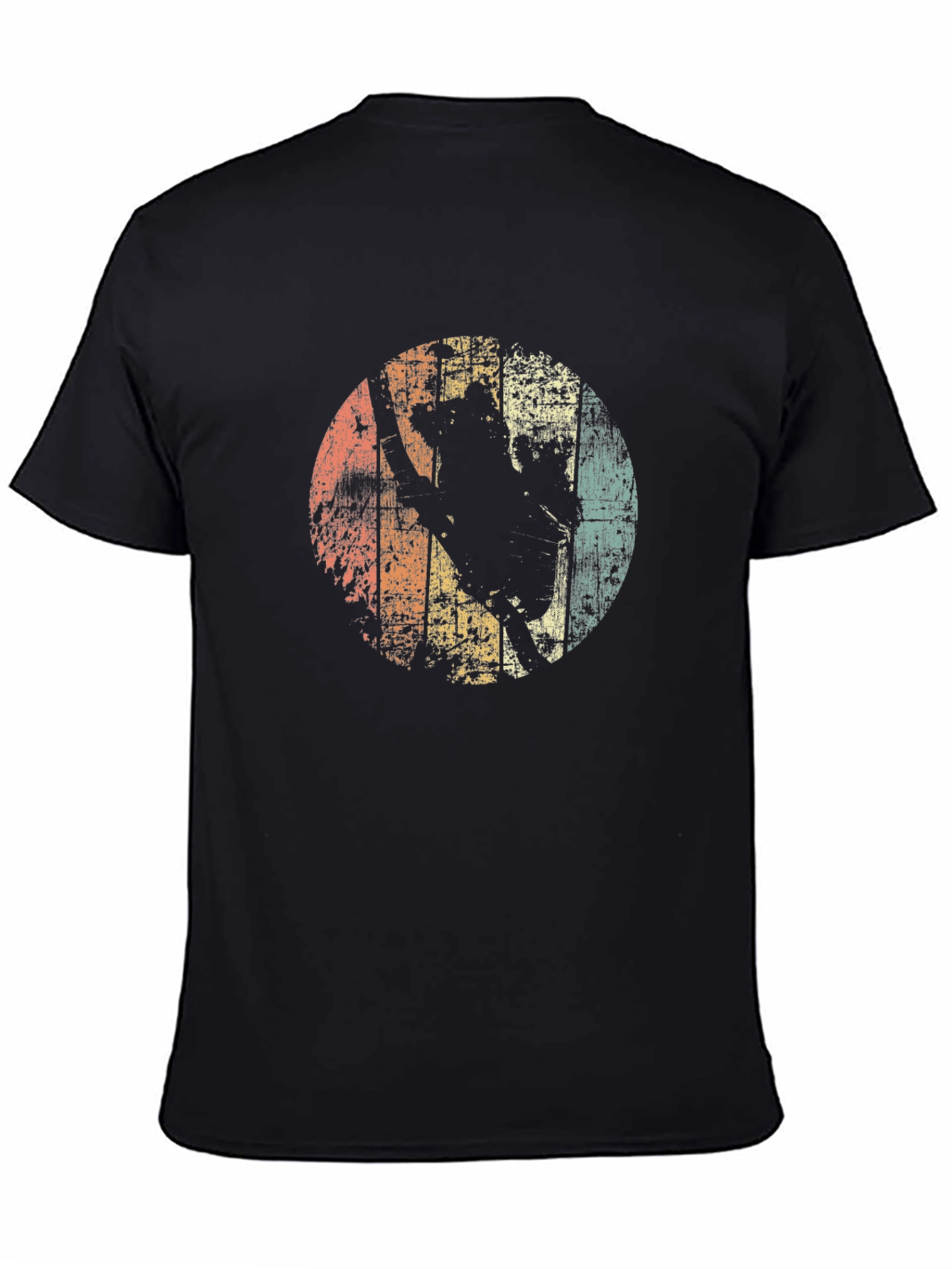 Retro Koala Graphic Tee - Black