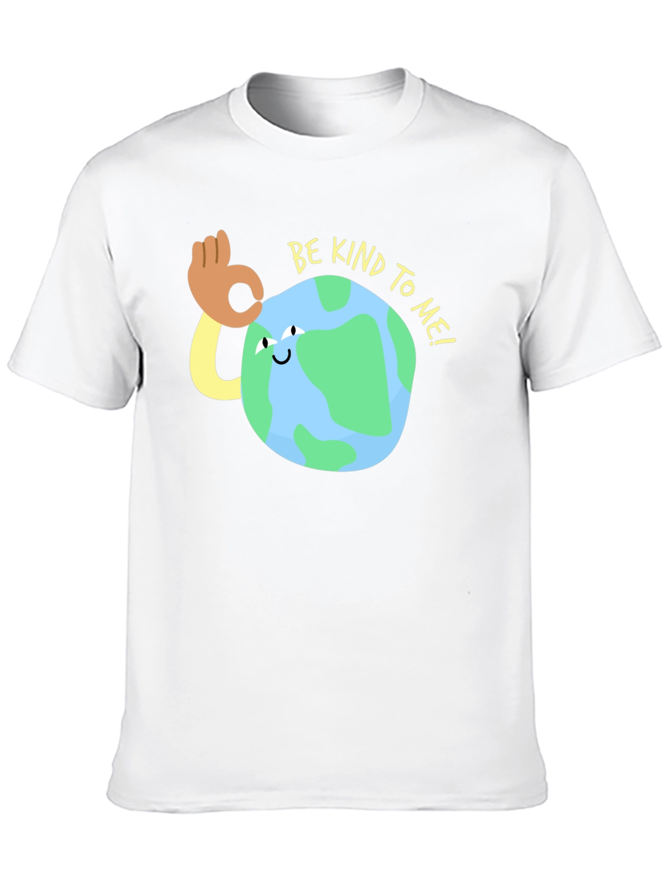 Be Kind To Me Earth Graphic Tee - Black