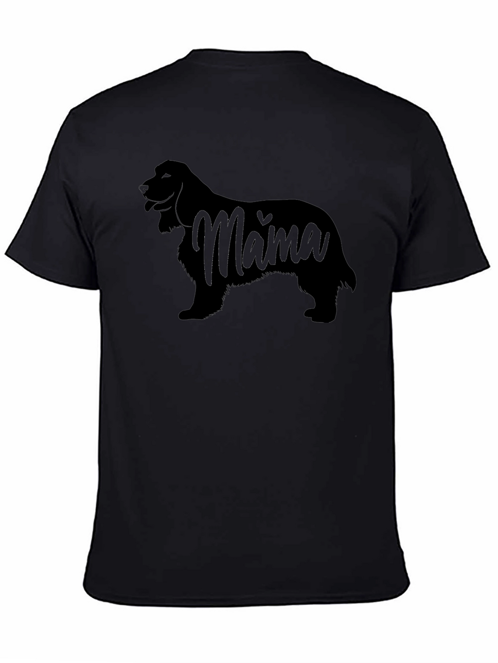 Cocker Spaniel Mama Black T-Shirt
