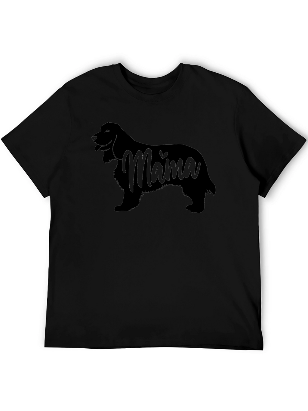 Cocker Spaniel Mama Black T-Shirt