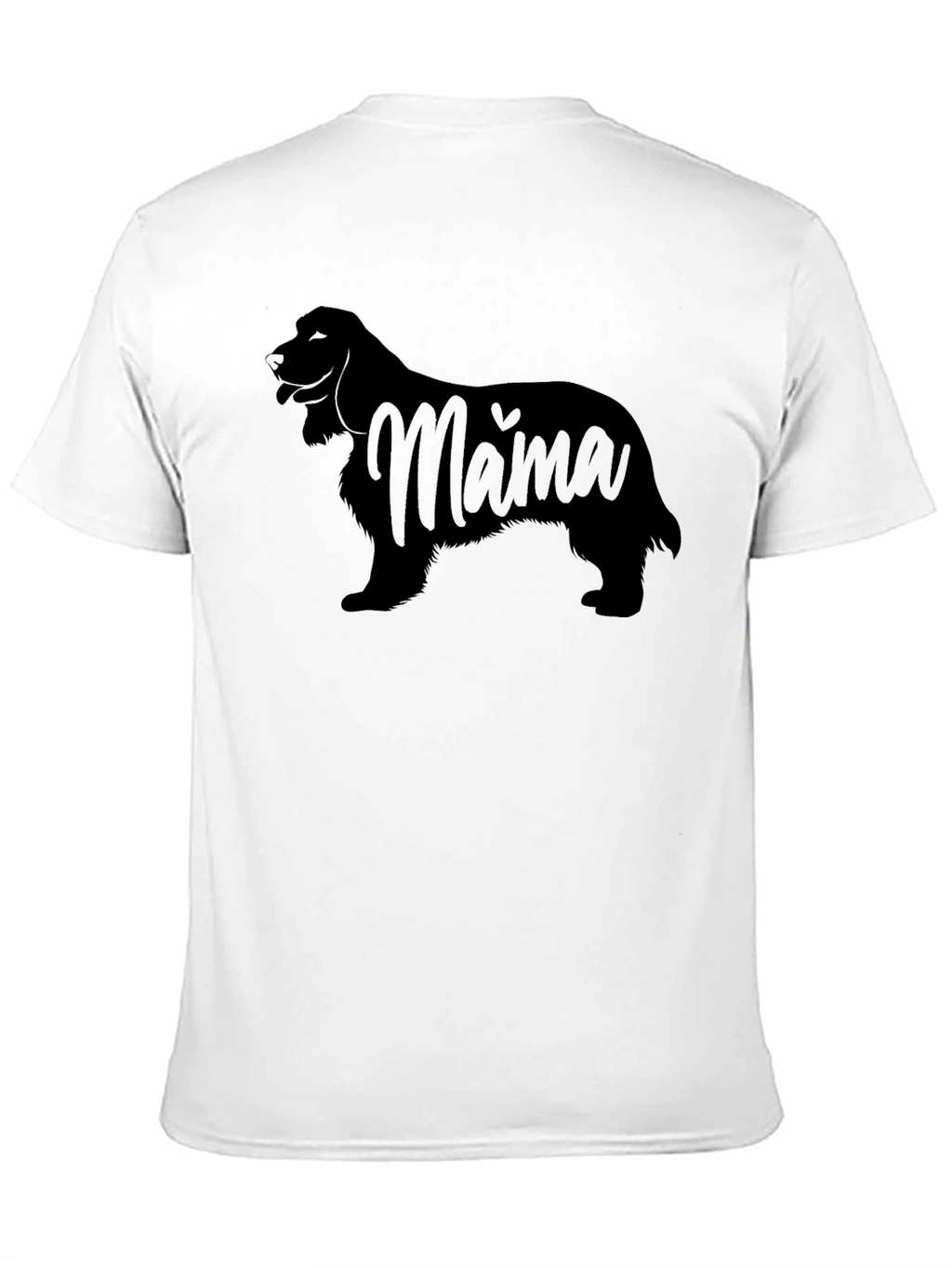 Cocker Spaniel Mama Black T-Shirt