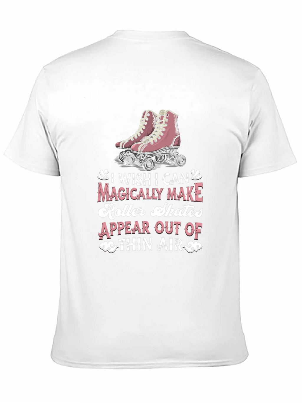 Magical Roller Skates Graphic Tee - Retro Style T-Shirt