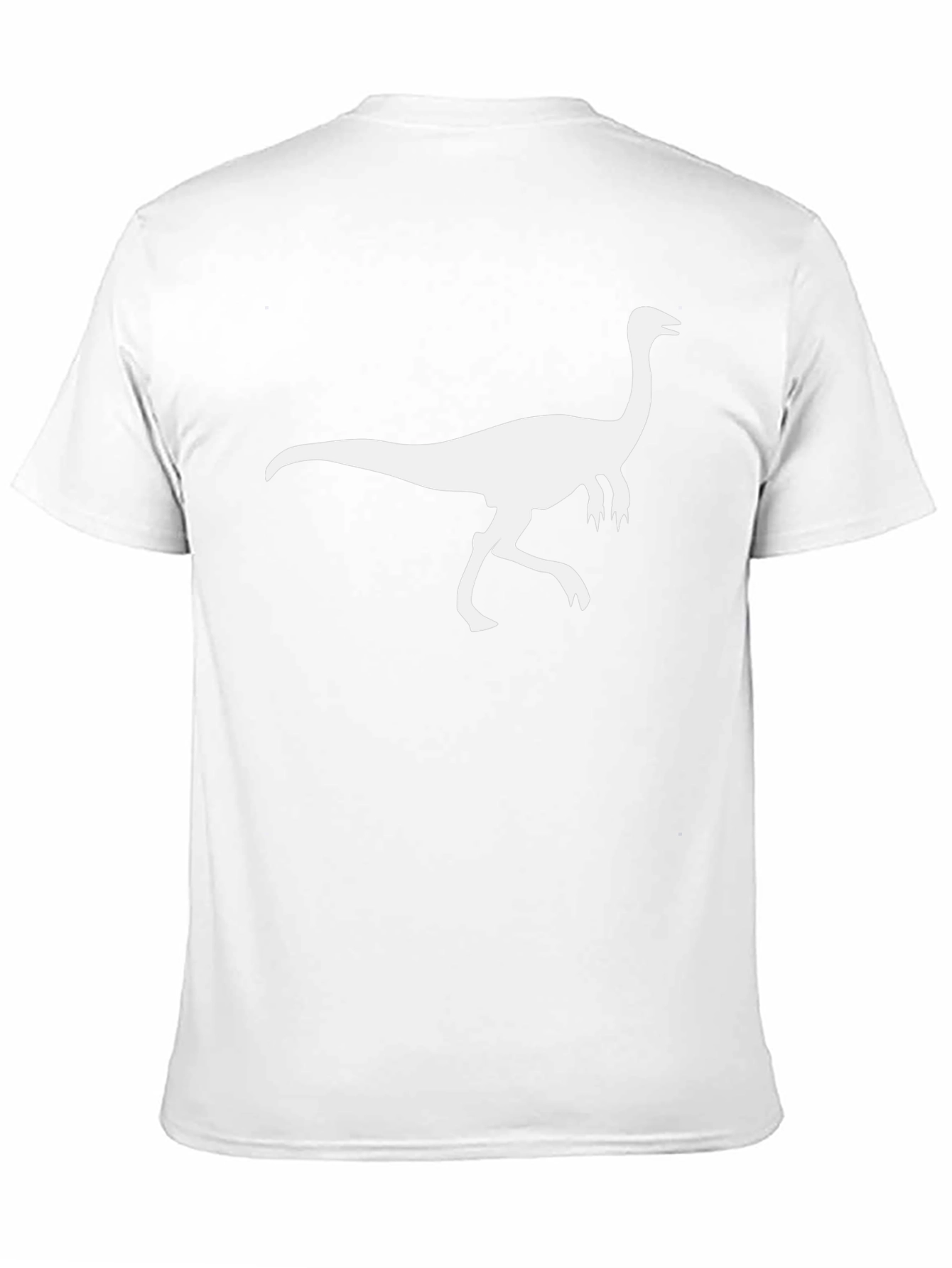 Dinosaur Graphic Tee - Black Cotton T-Shirt