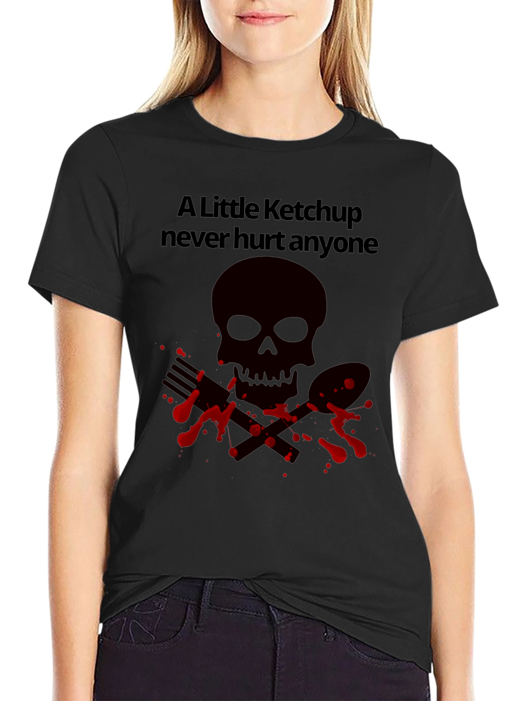 Ketchup Never Hurt Anyone T-Shirt