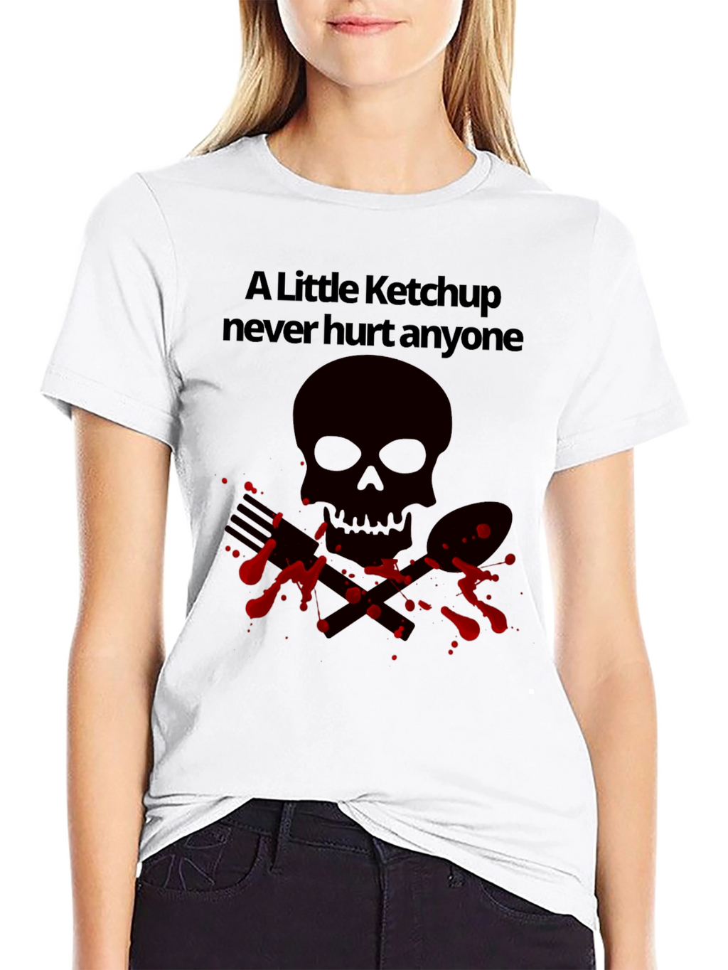 Ketchup Never Hurt Anyone T-Shirt