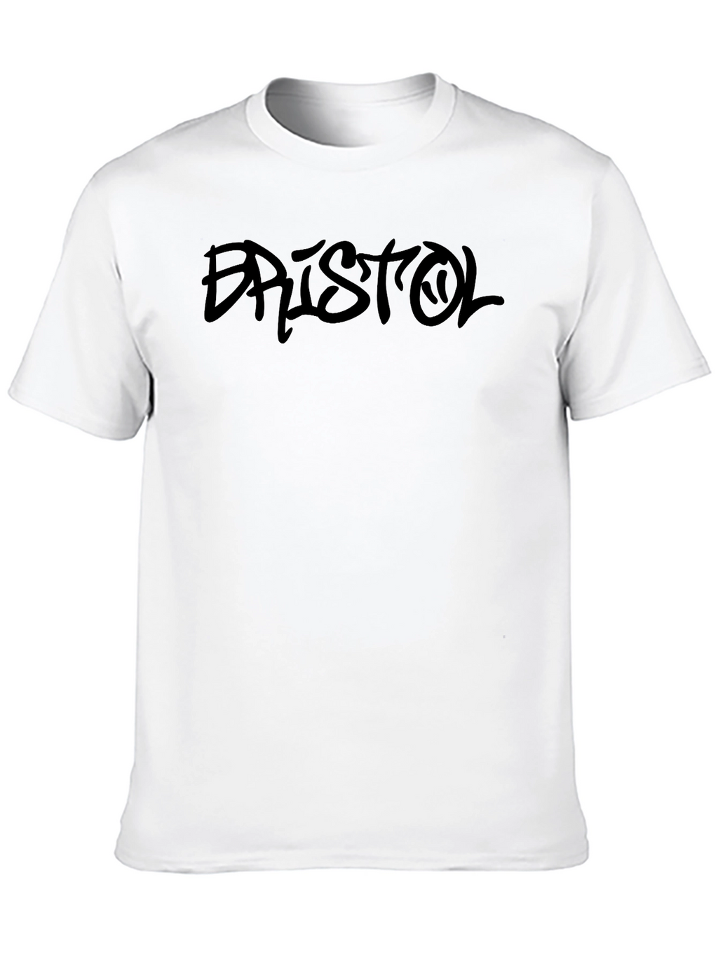 Bristol Graffiti Style Black T-Shirt