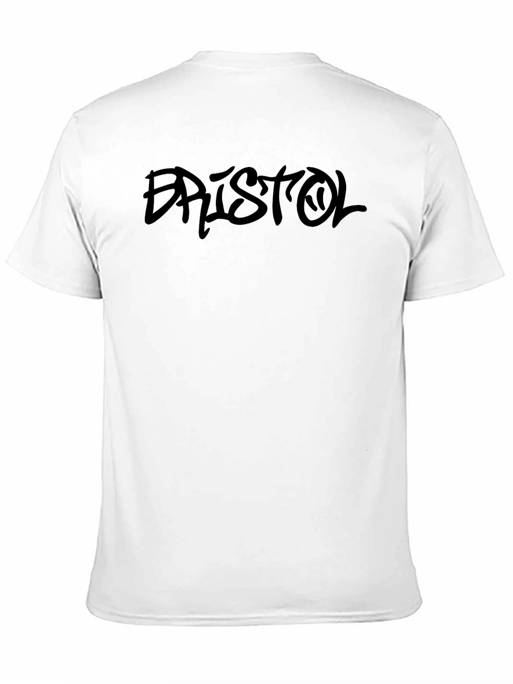 Bristol Graffiti Style Black T-Shirt
