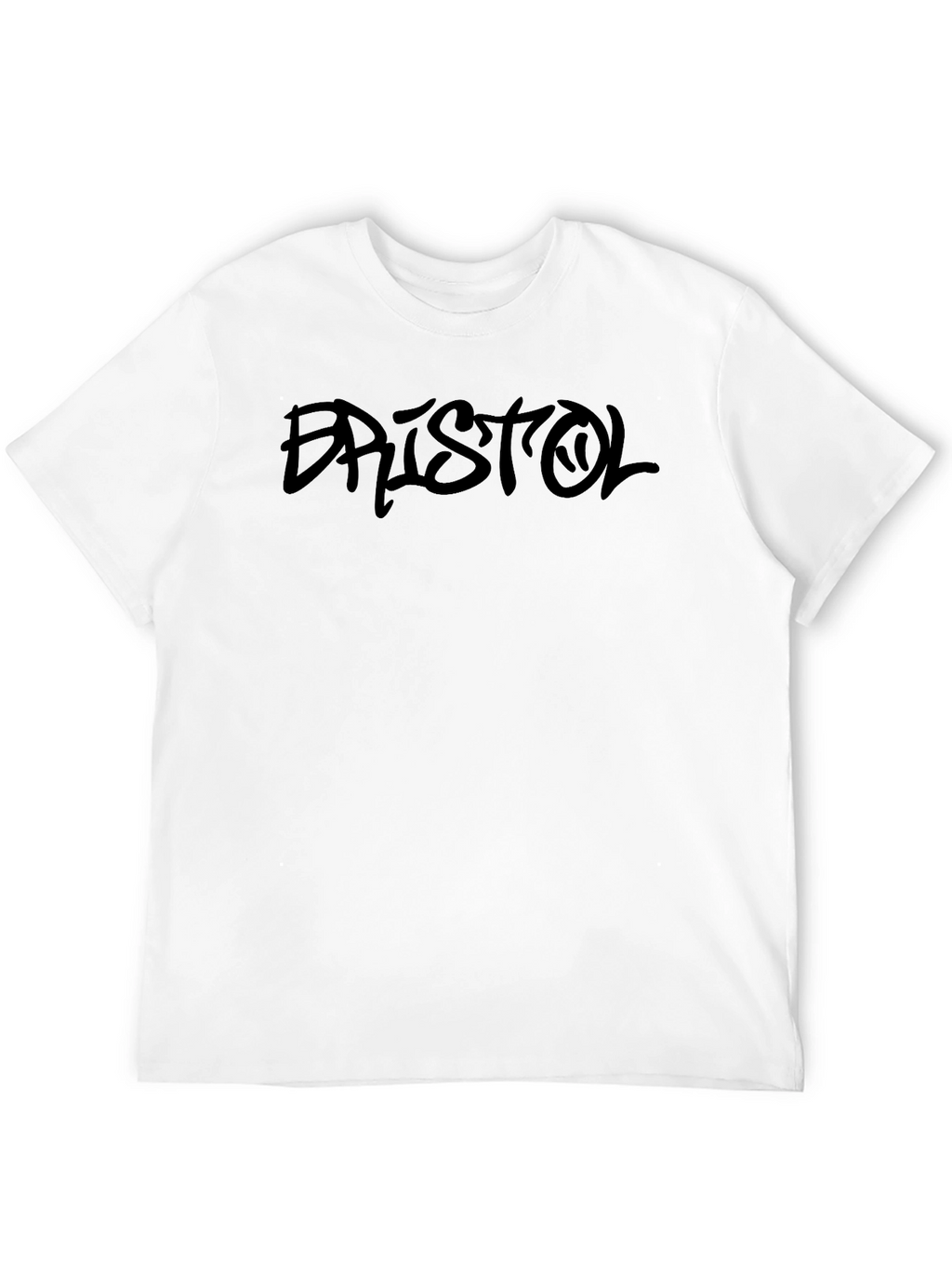 Bristol Graffiti Style Black T-Shirt