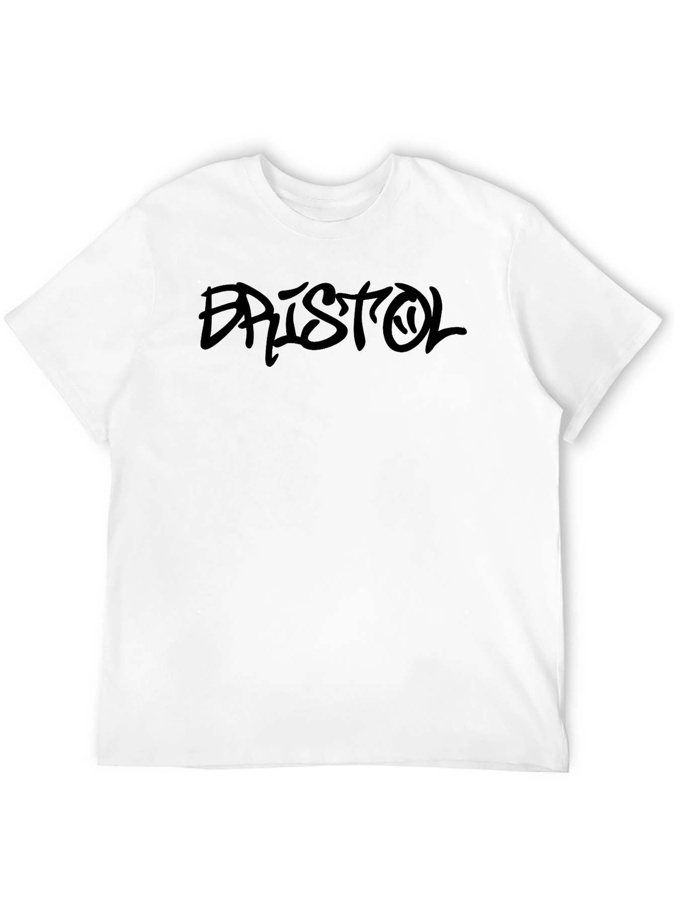 Bristol Graffiti Style Black T-Shirt