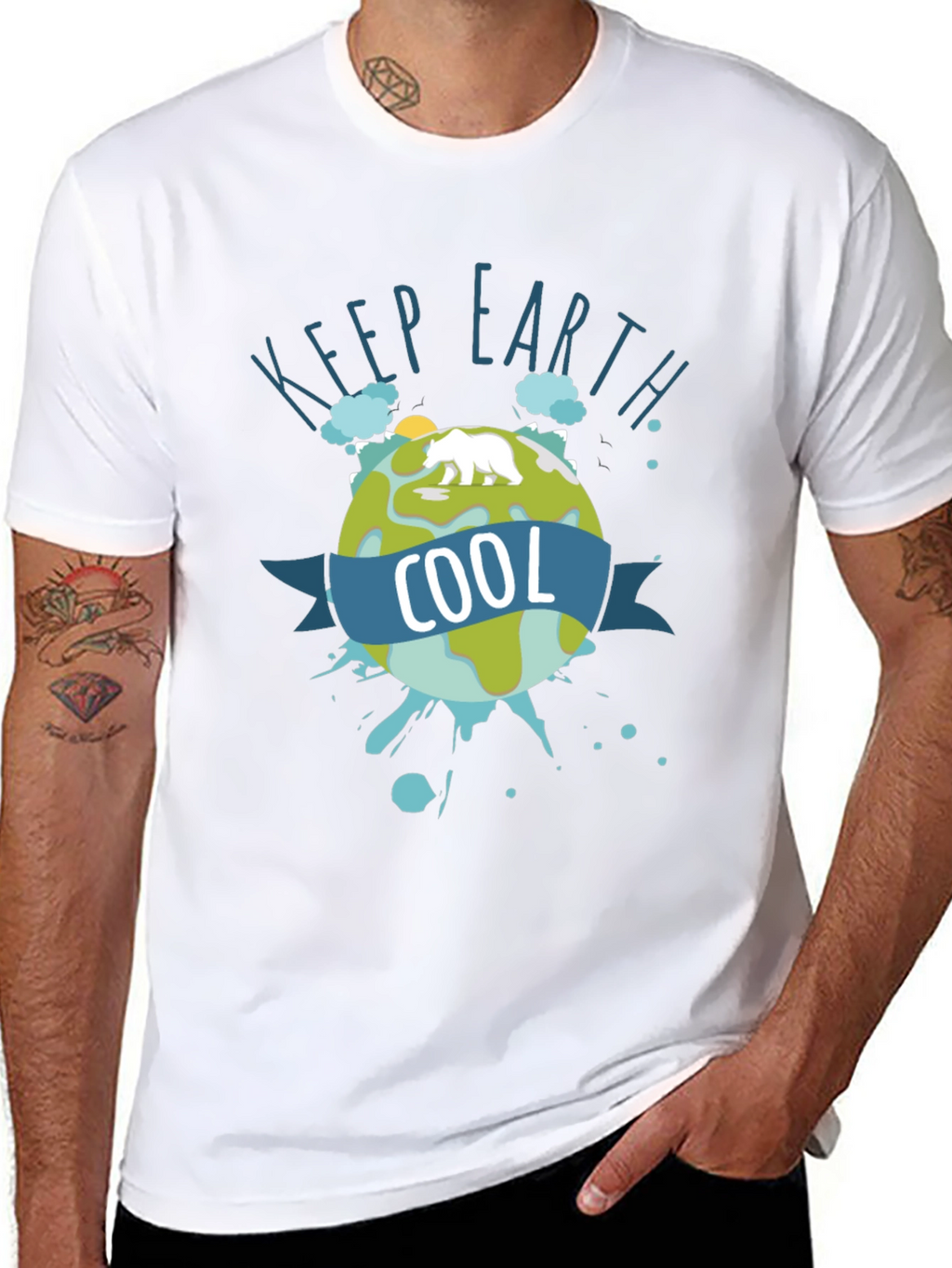 Keep Earth Cool Graphic T-Shirt