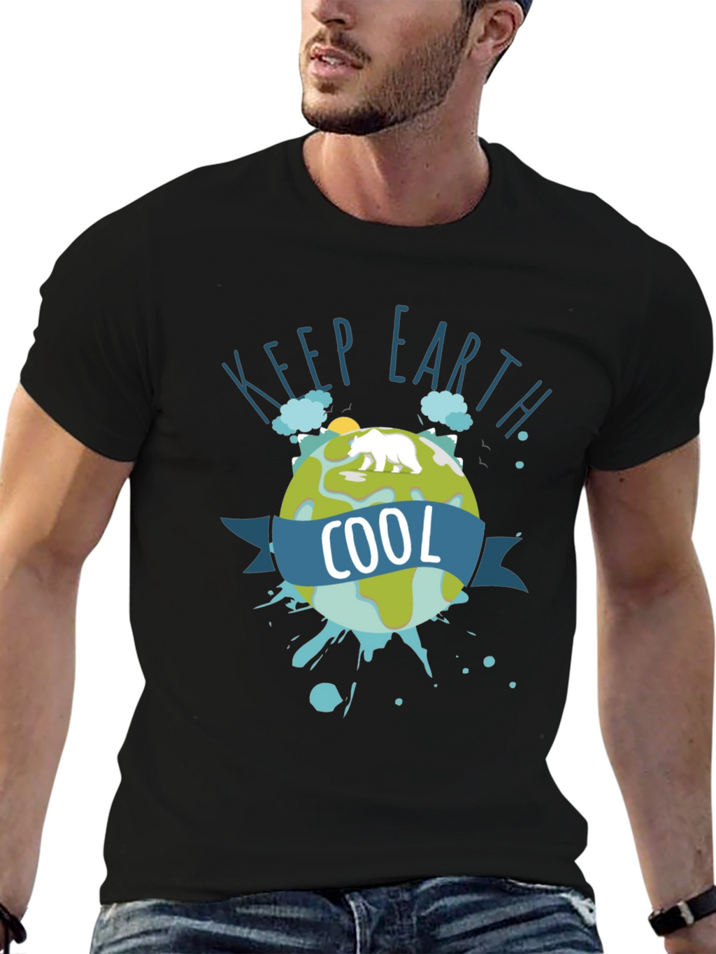 Keep Earth Cool Graphic T-Shirt
