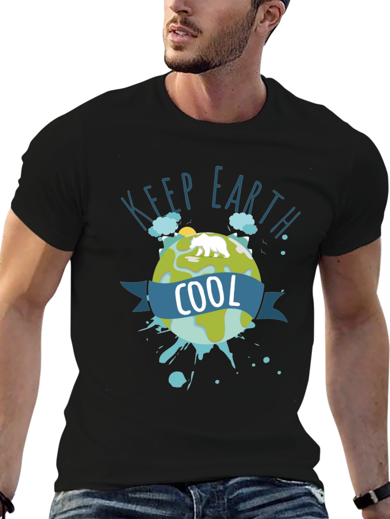 Keep Earth Cool Graphic T-Shirt