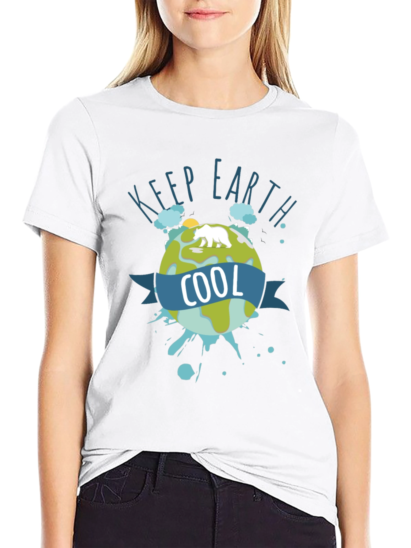 Keep Earth Cool Graphic T-Shirt