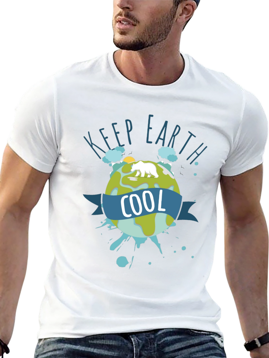 Keep Earth Cool Graphic T-Shirt