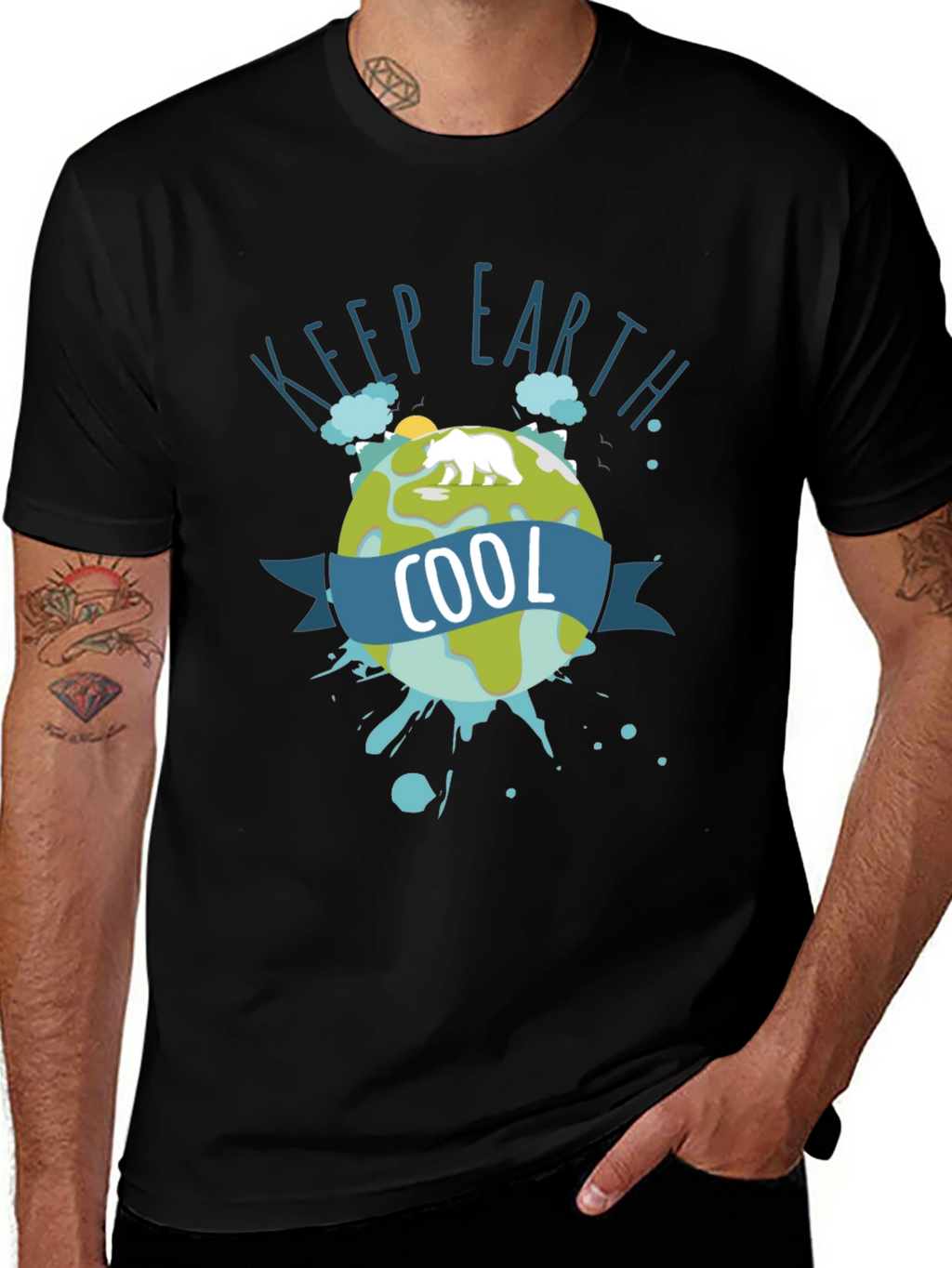 Keep Earth Cool Graphic T-Shirt
