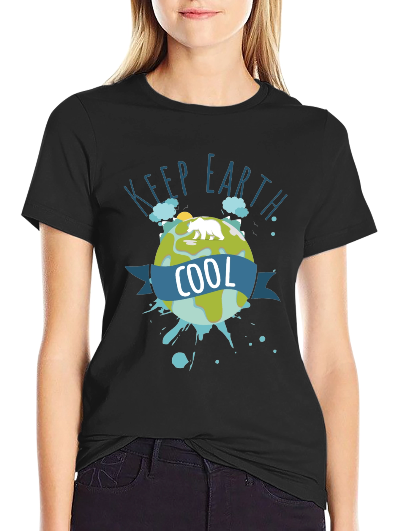 Keep Earth Cool Graphic T-Shirt