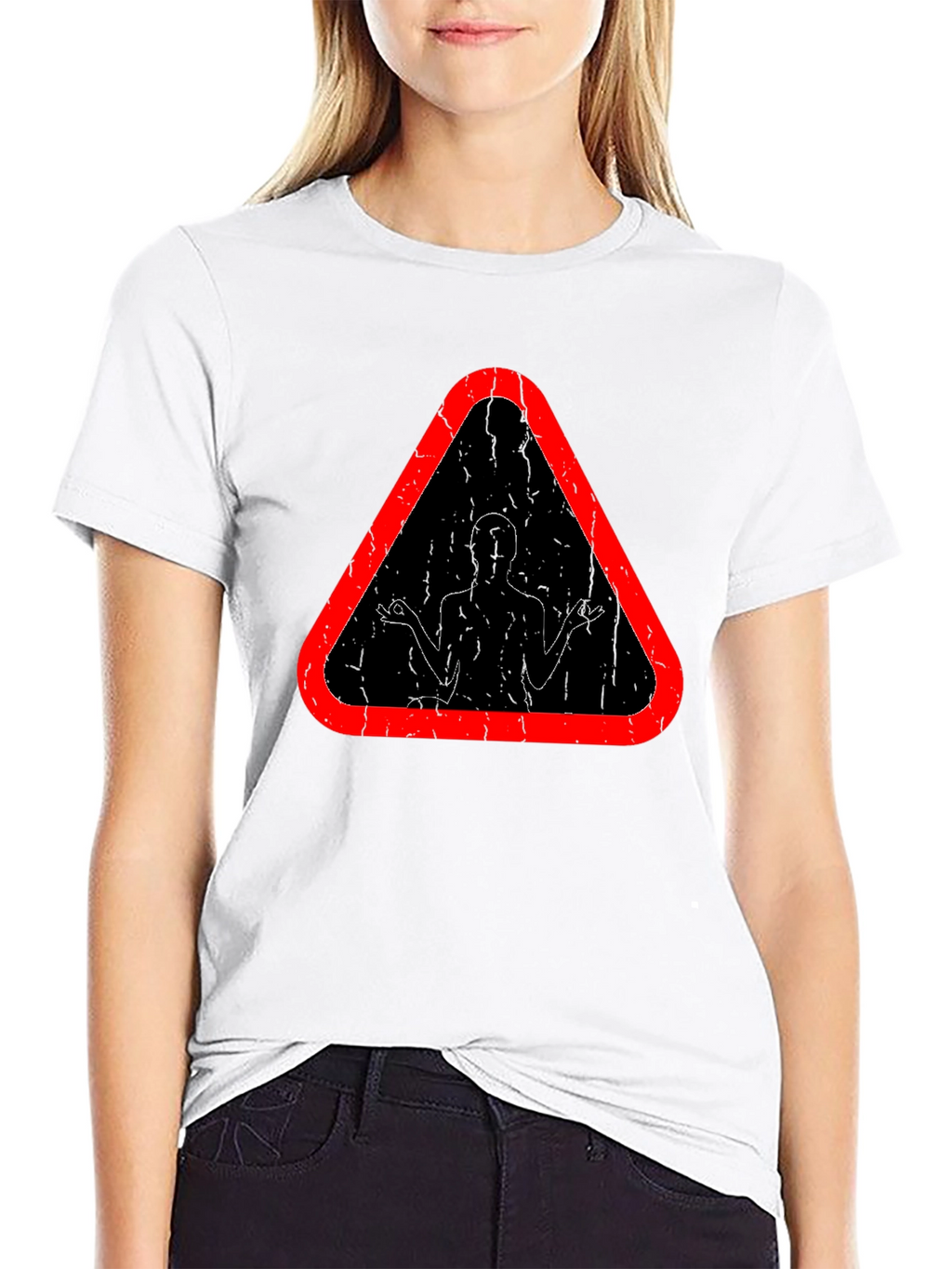 Meditate Hazard Tee - Relaxing Style