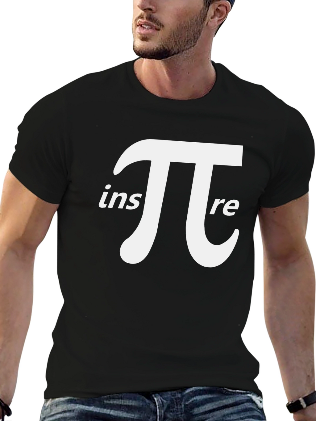 Inspire Pi Black T-Shirt - Mens