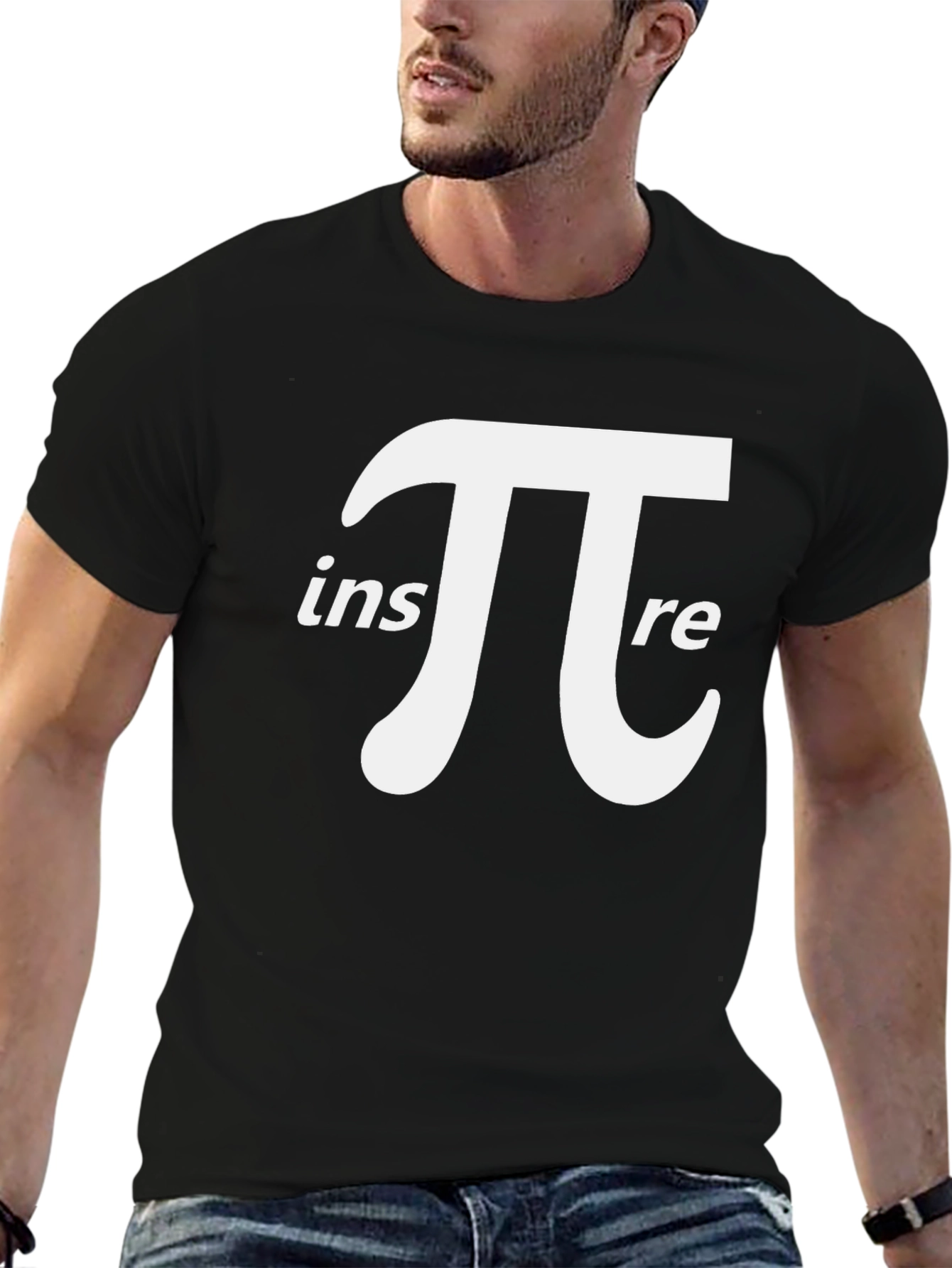 Inspire Pi Black T-Shirt - Mens