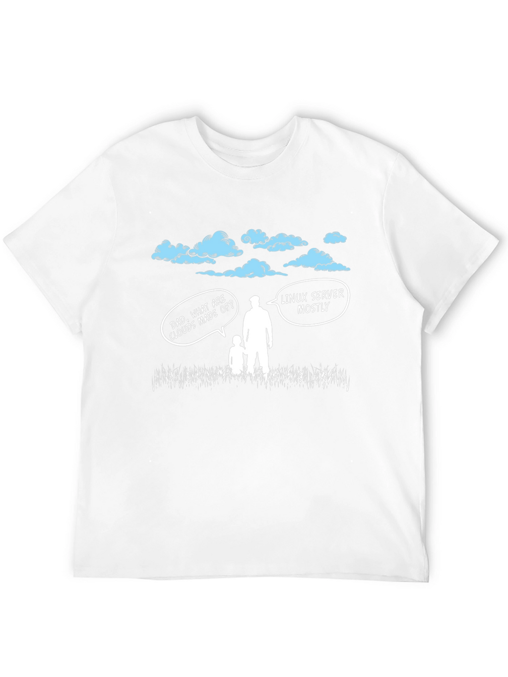 Linux Server Clouds T-Shirt