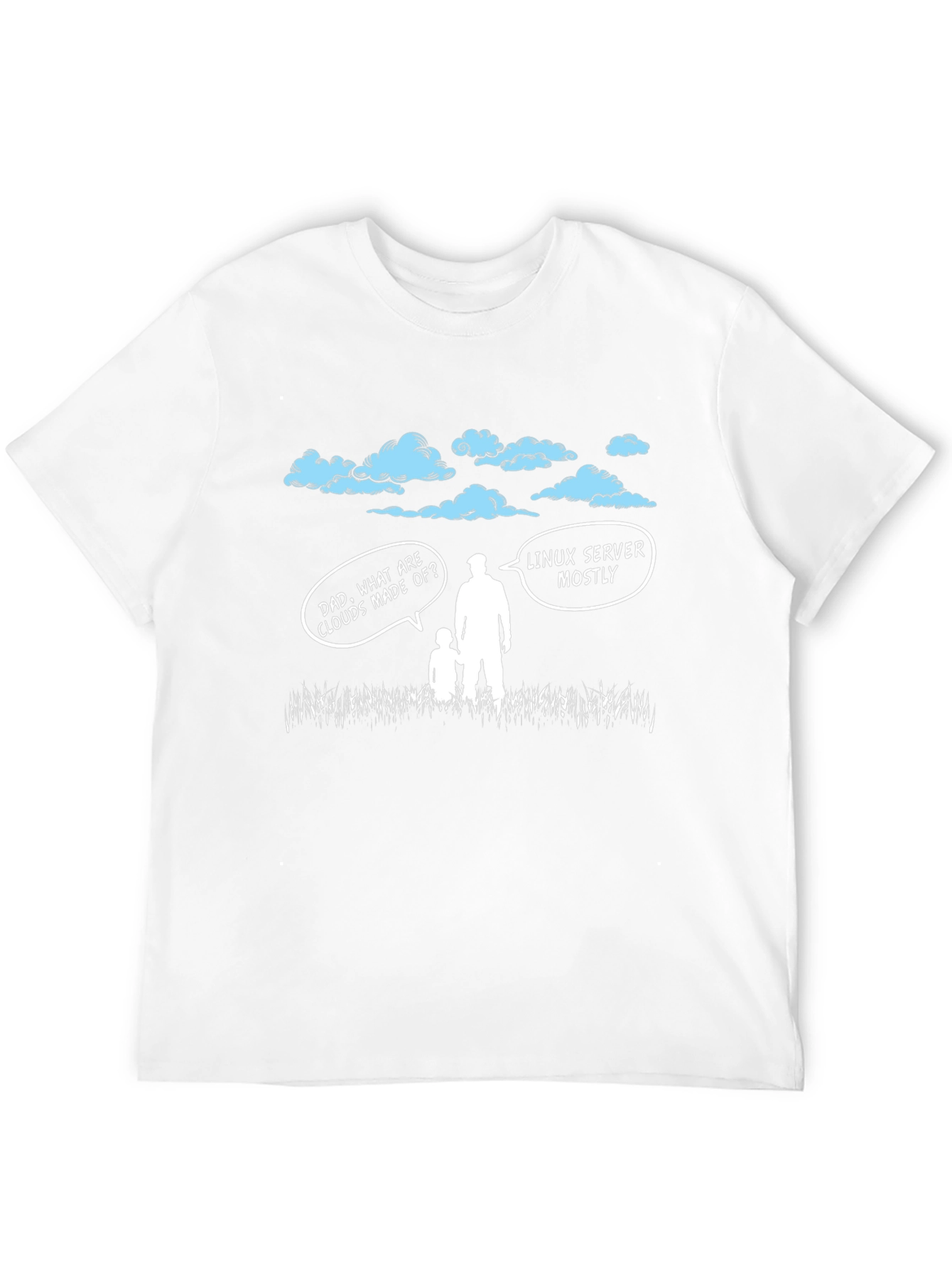 Linux Server Clouds T-Shirt