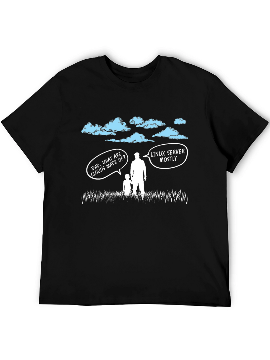 Linux Server Clouds T-Shirt