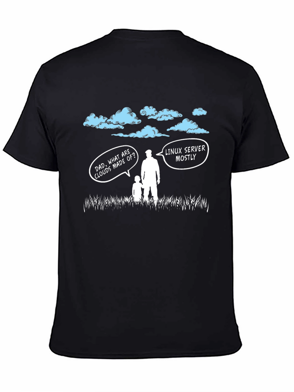 Linux Server Clouds T-Shirt