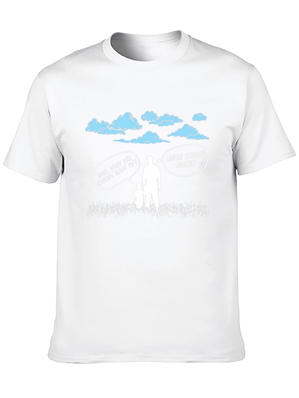 Linux Server Clouds T-Shirt