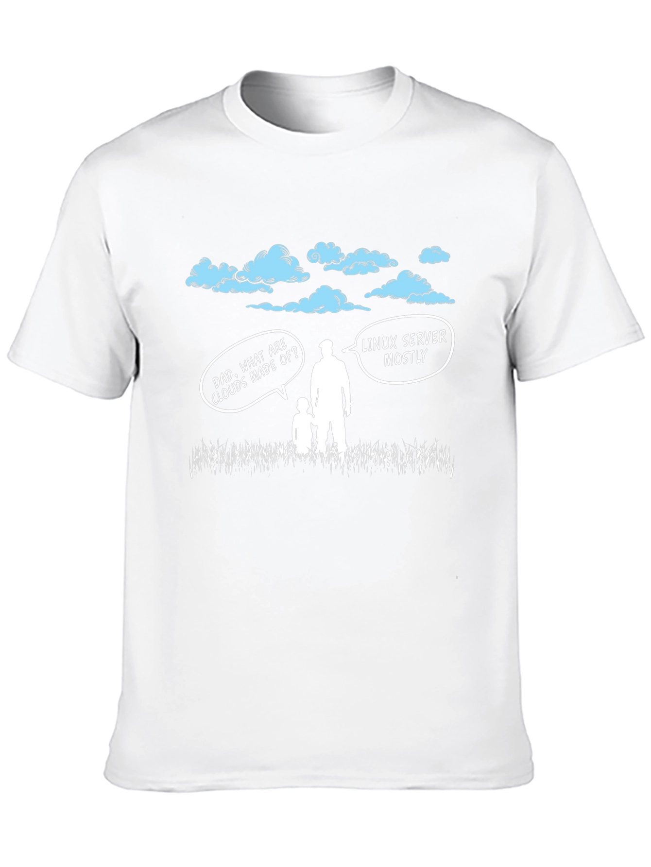 Linux Server Clouds T-Shirt