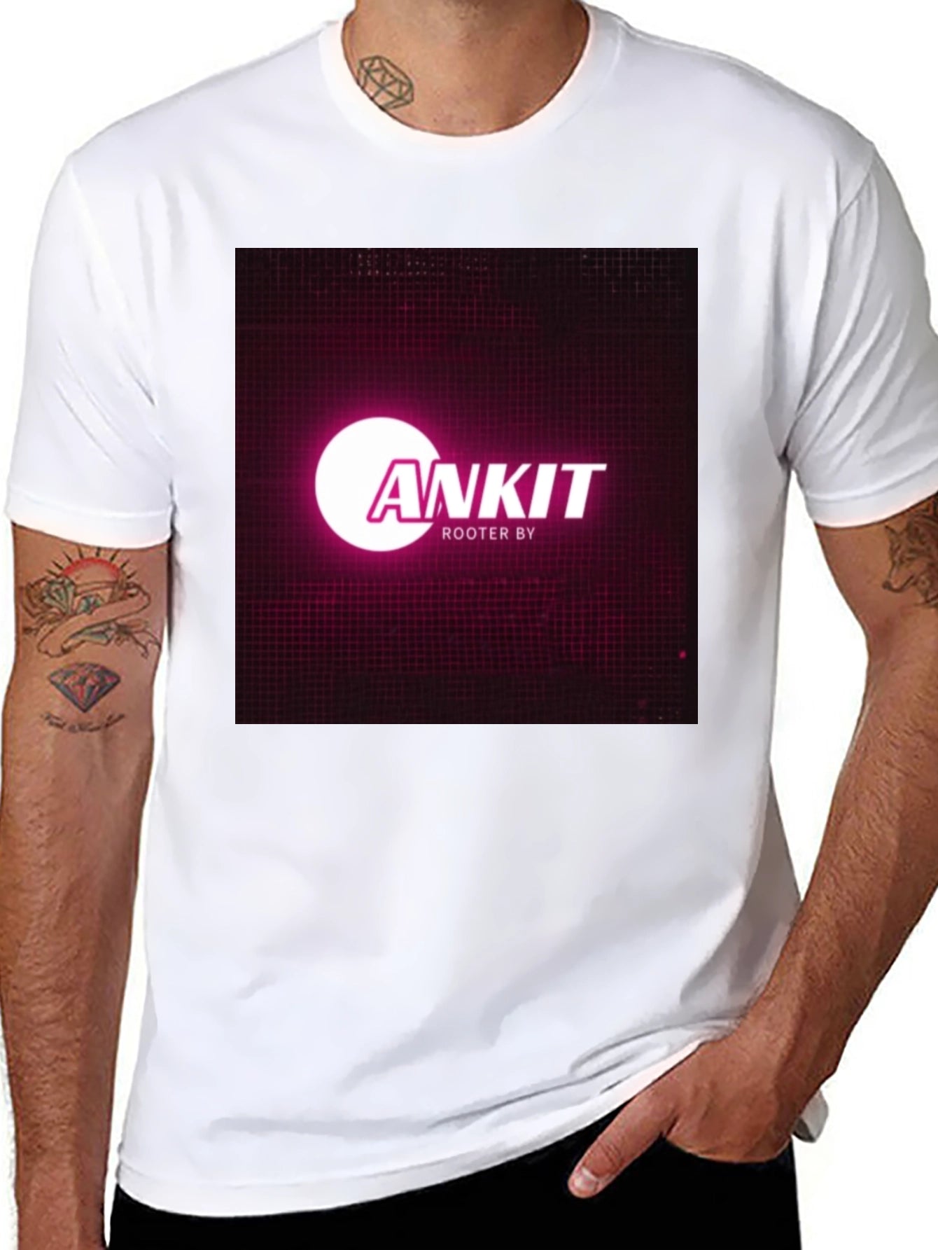 Ankit Rooter By Black T-Shirt