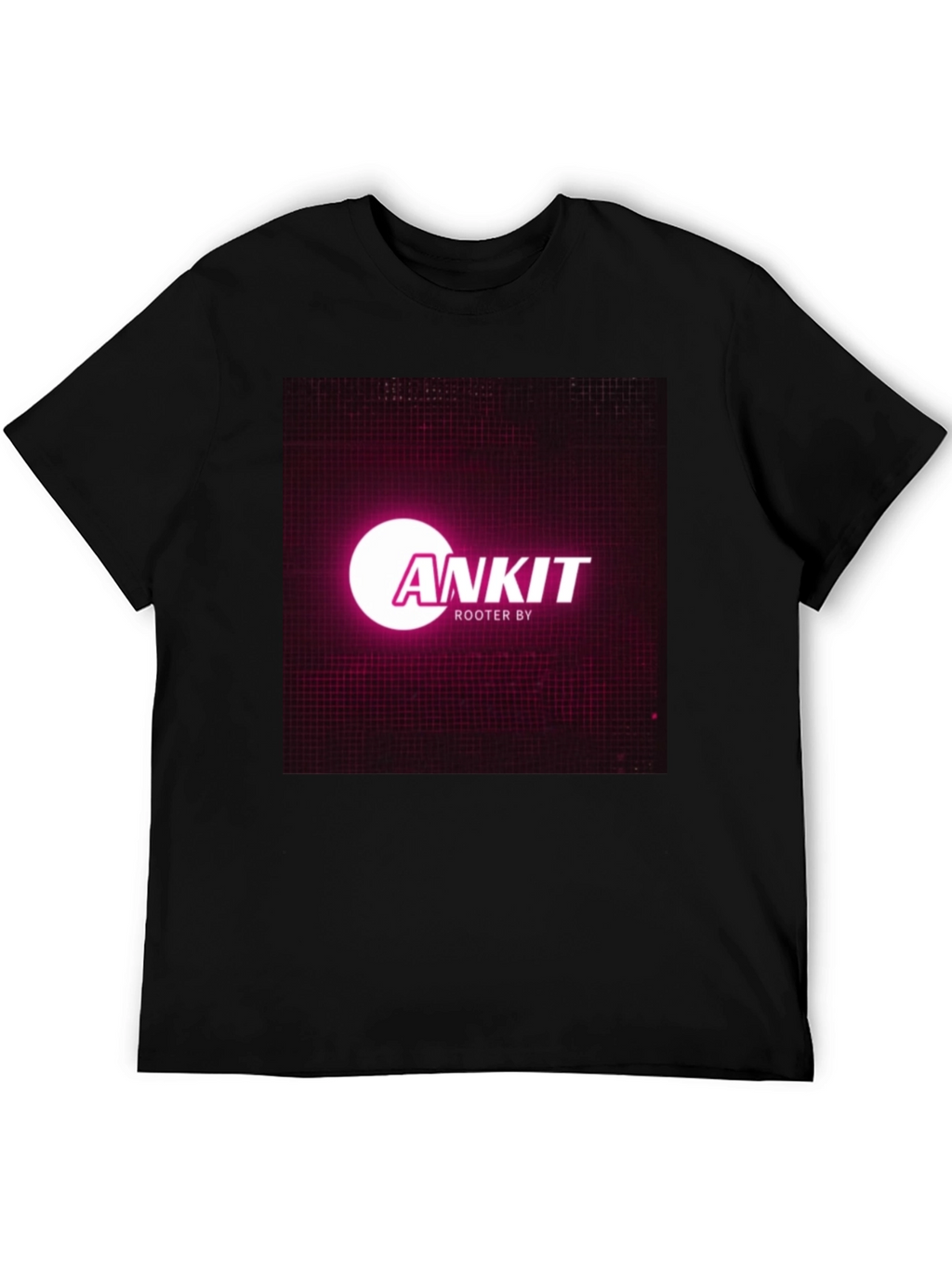 Ankit Rooter By Black T-Shirt