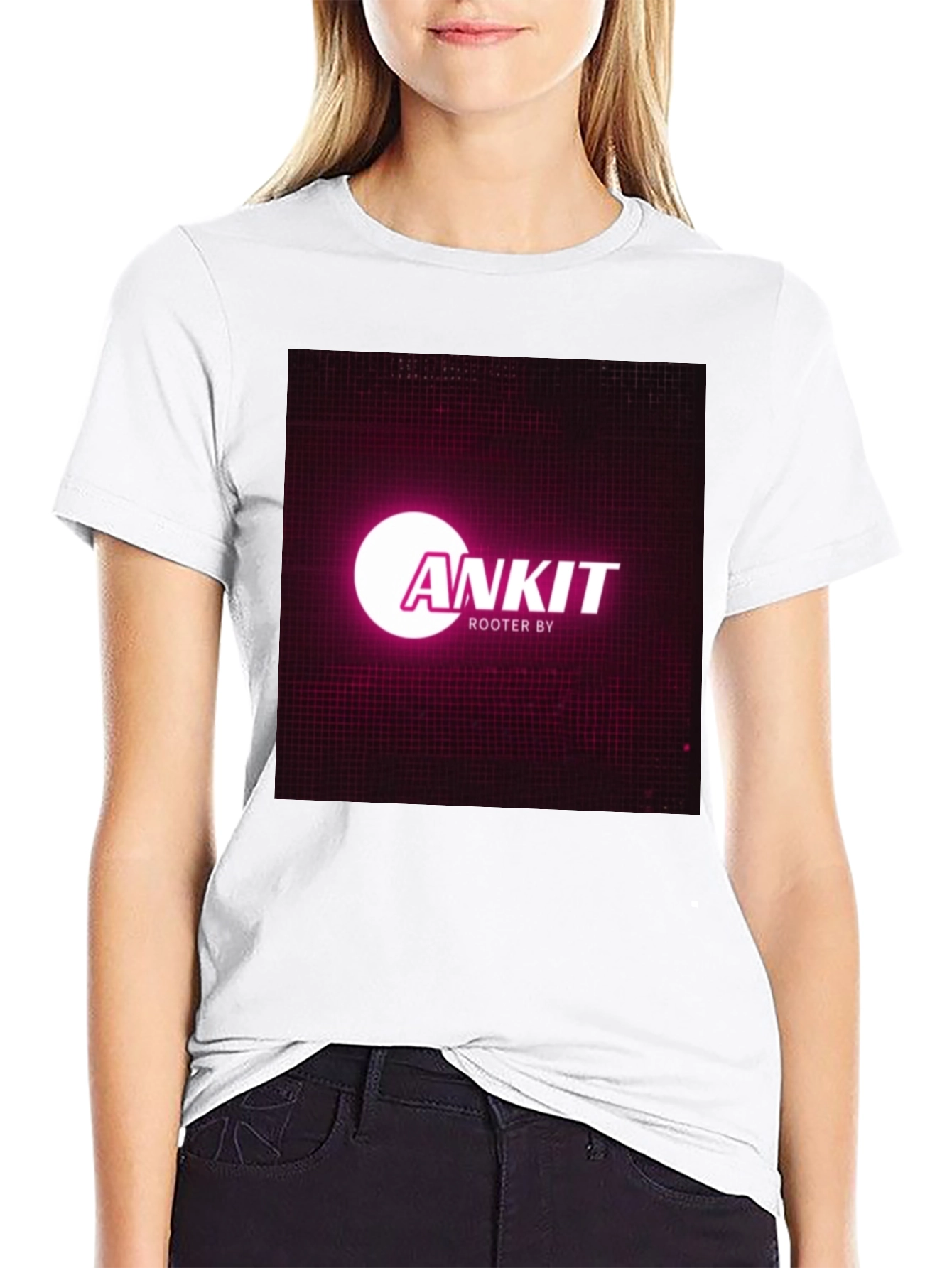 Ankit Rooter By Black T-Shirt