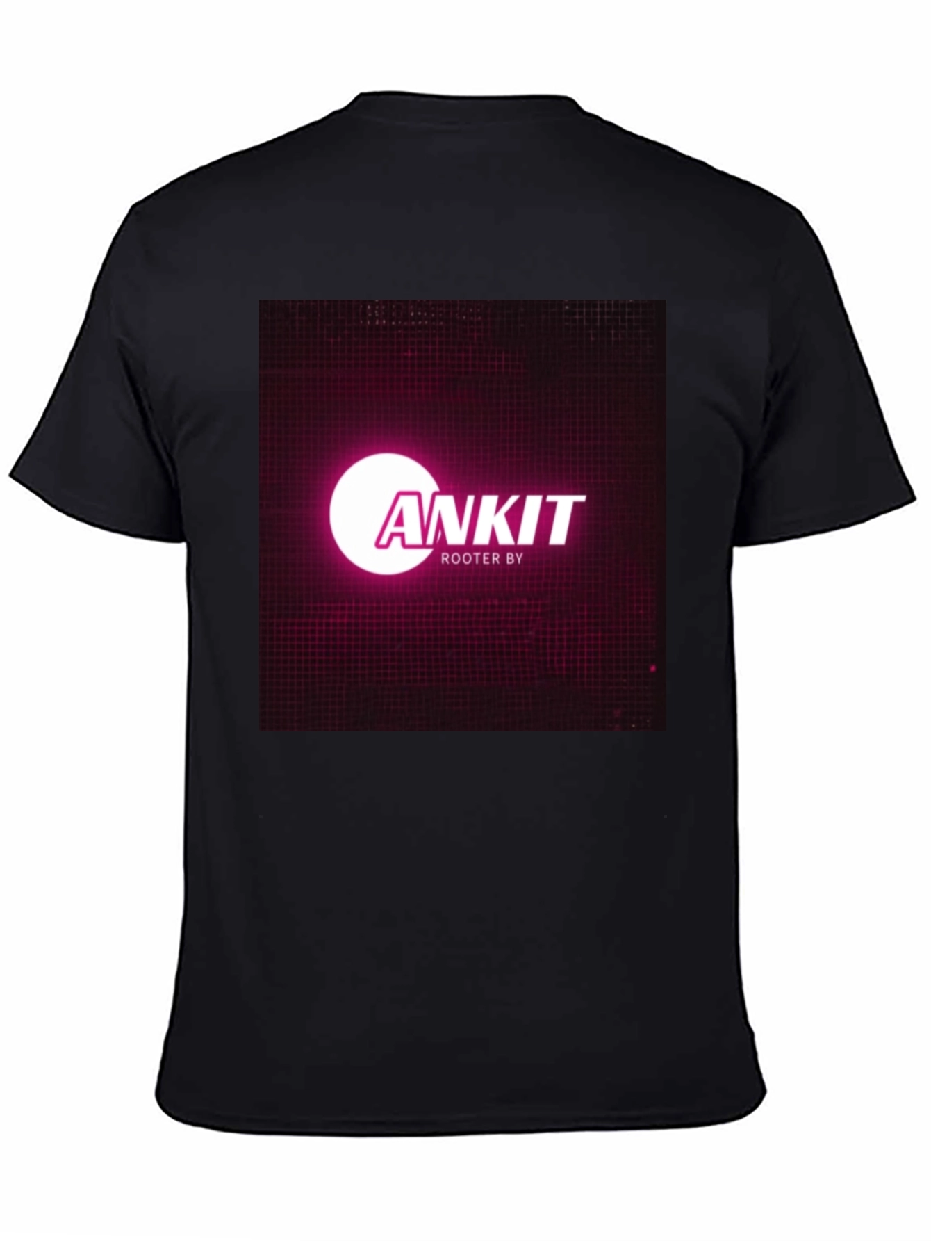 Ankit Rooter By Black T-Shirt