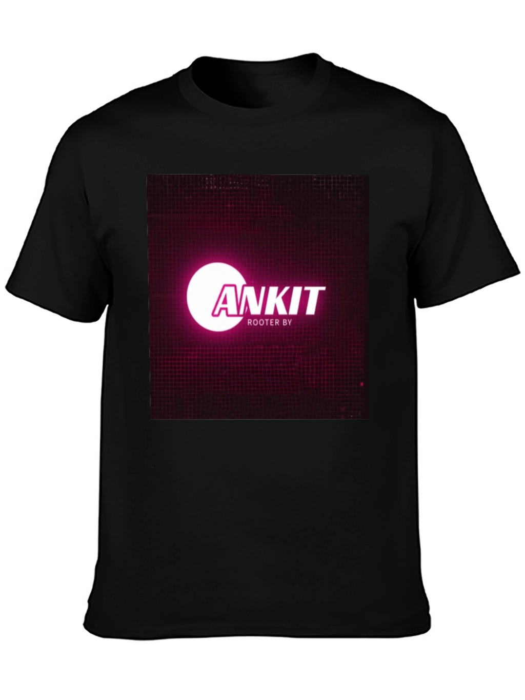 Ankit Rooter By Black T-Shirt