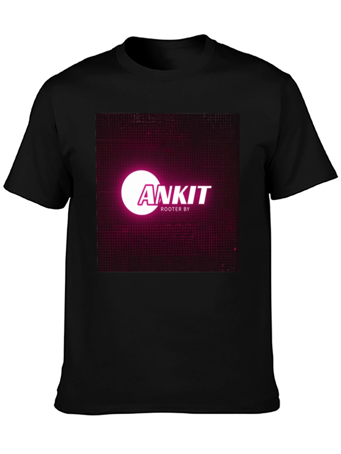 Ankit Rooter By Black T-Shirt