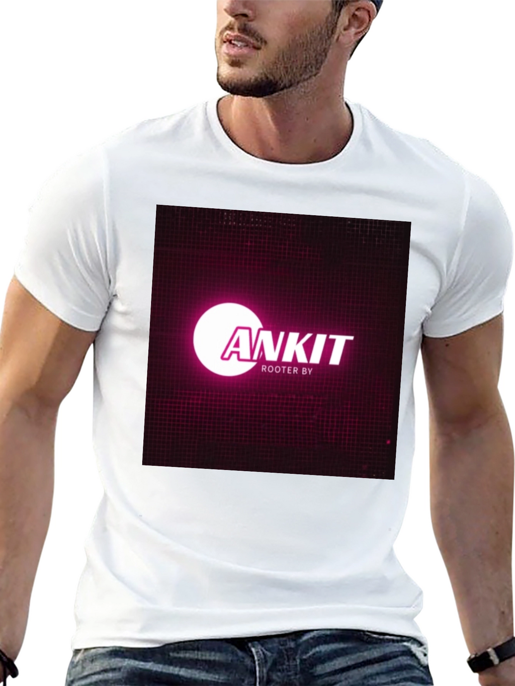 Ankit Rooter By Black T-Shirt