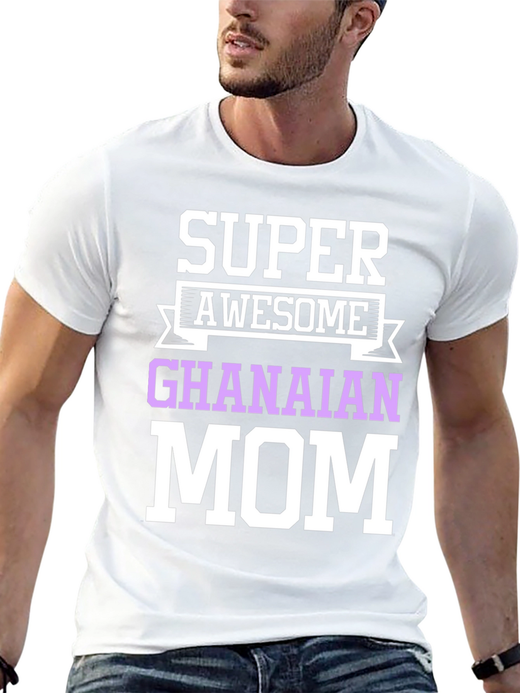 Super Awesome Ghanaian Mom T-Shirt