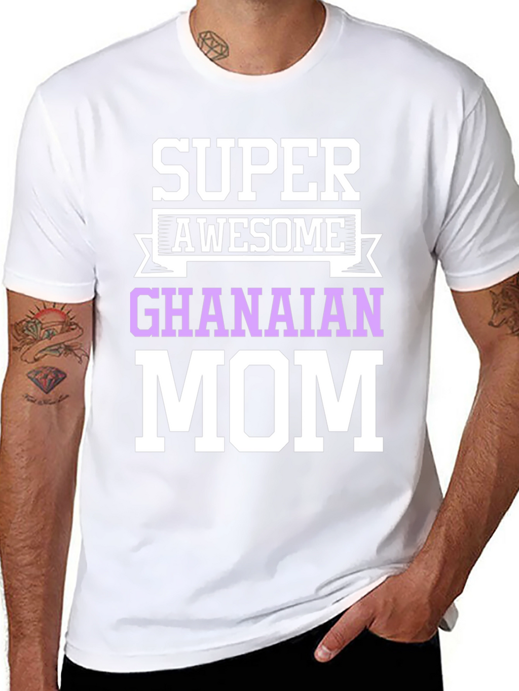 Super Awesome Ghanaian Mom T-Shirt