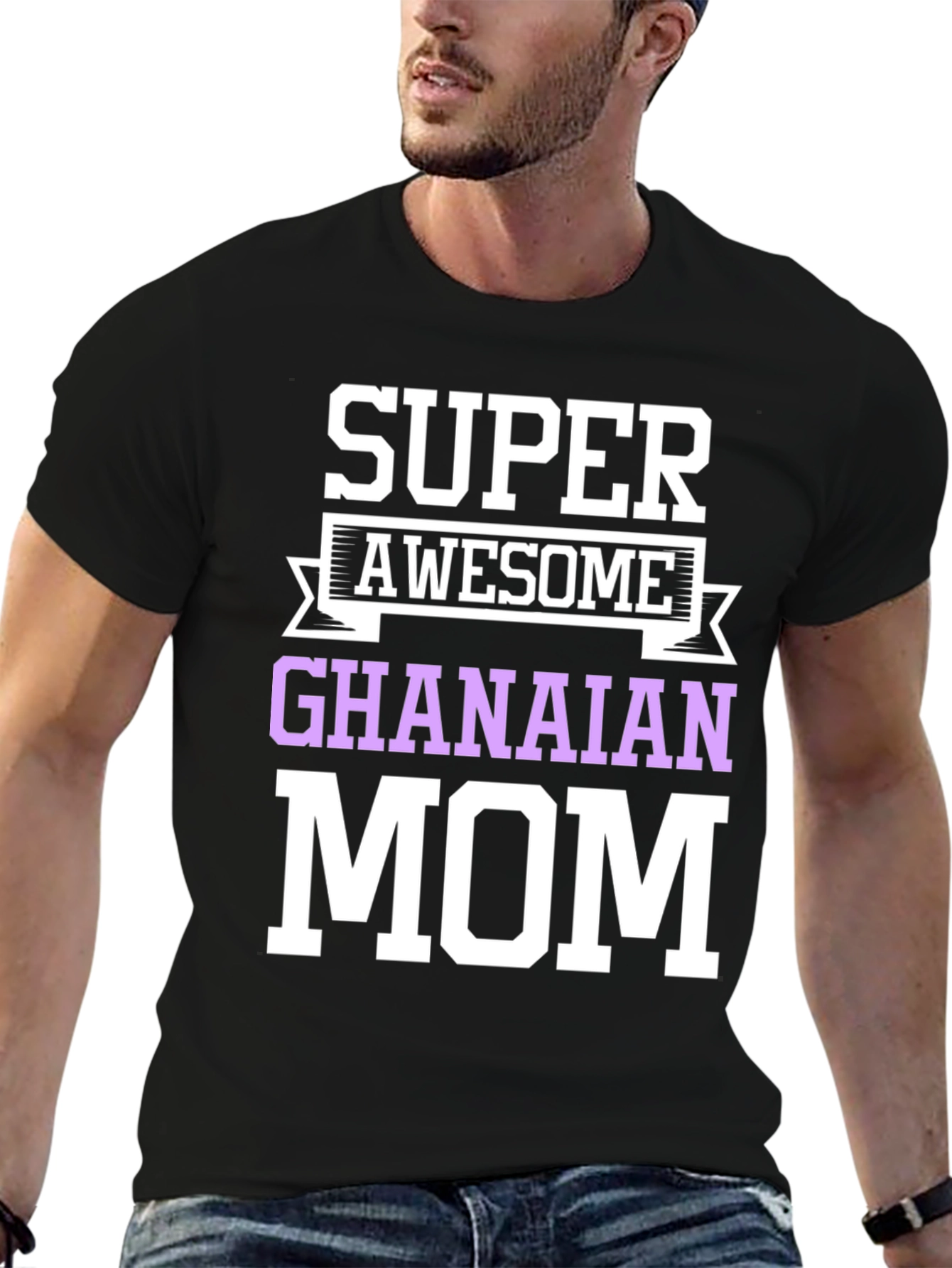 Super Awesome Ghanaian Mom T-Shirt