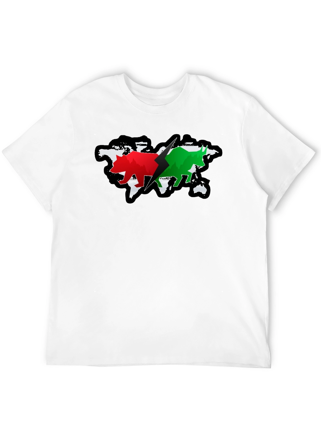 Bulls & Bears T-Shirt - Global Market Design