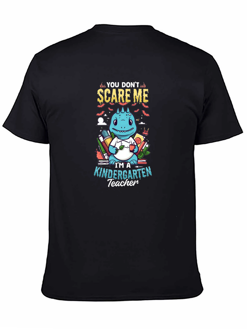 Kindergarten Teacher T-Shirt - Dinosaur
