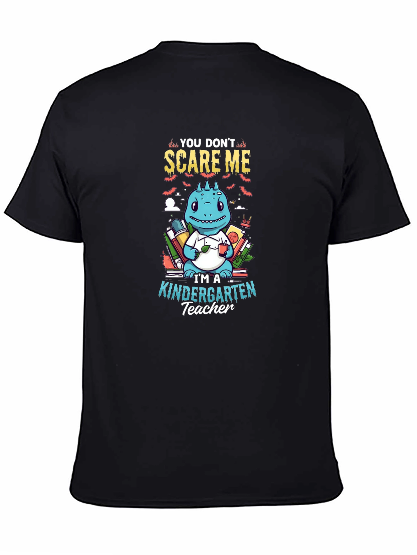 Kindergarten Teacher T-Shirt - Dinosaur