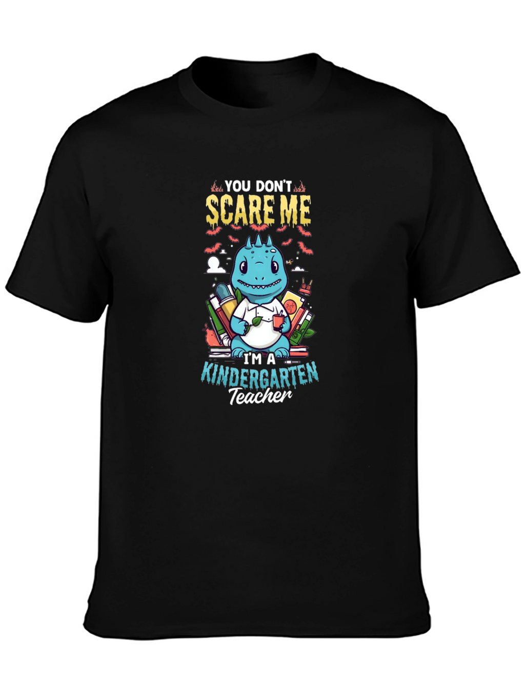 Kindergarten Teacher T-Shirt - Dinosaur