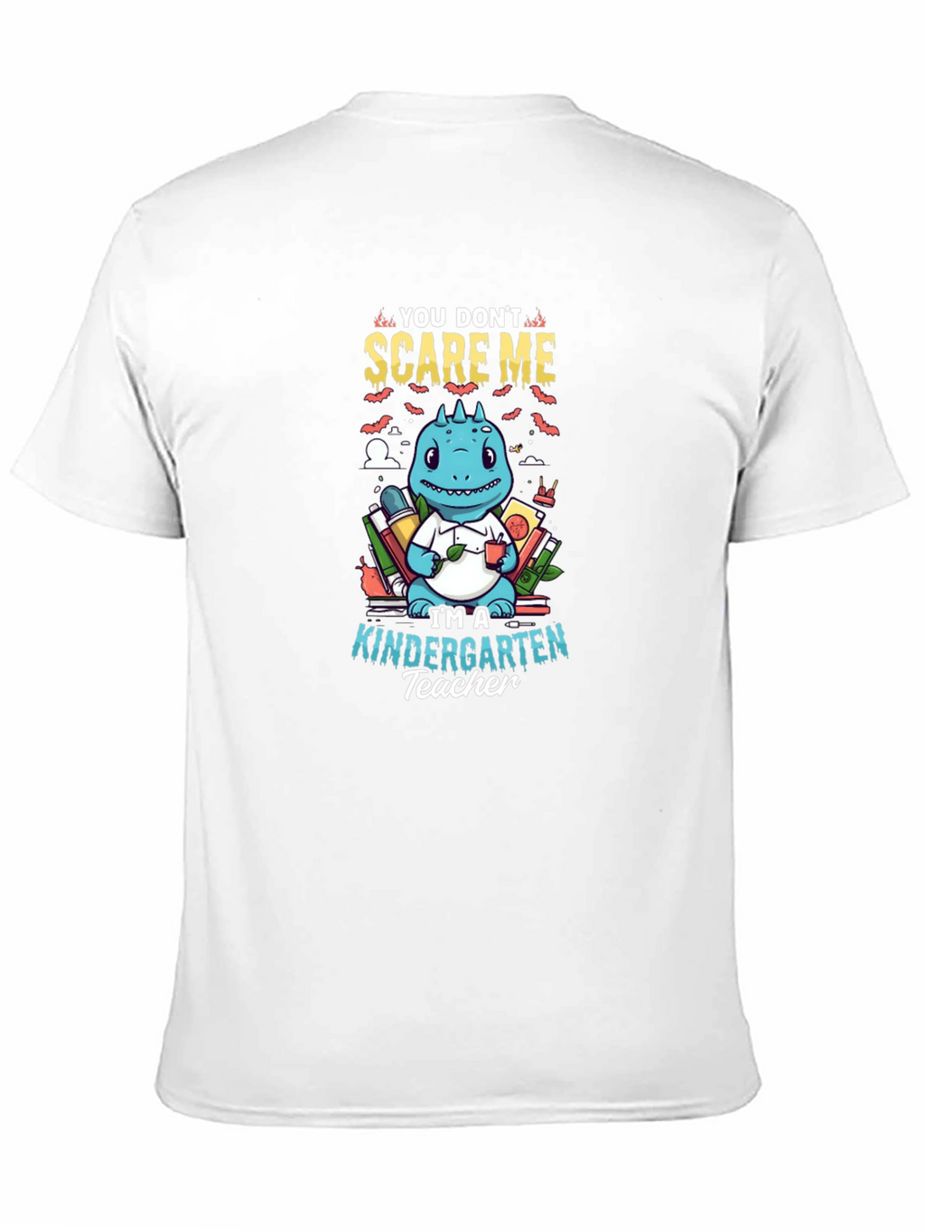 Kindergarten Teacher T-Shirt - Dinosaur