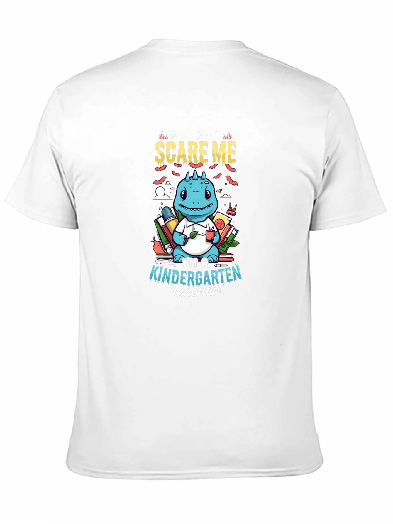 Kindergarten Teacher T-Shirt - Dinosaur