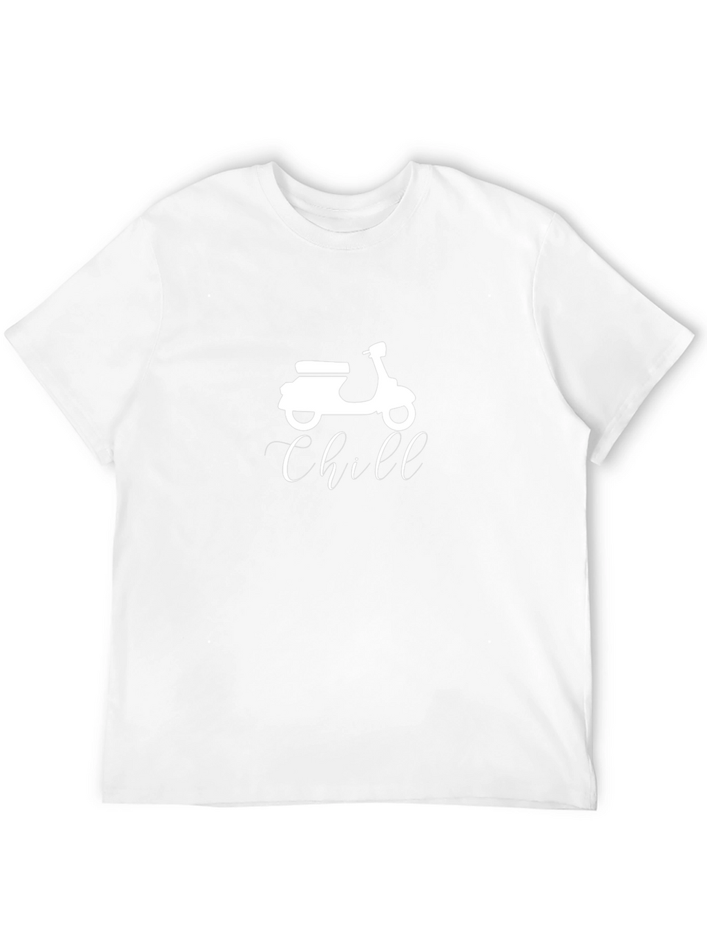 Chill Scooter Graphic Tee - Relaxed Style