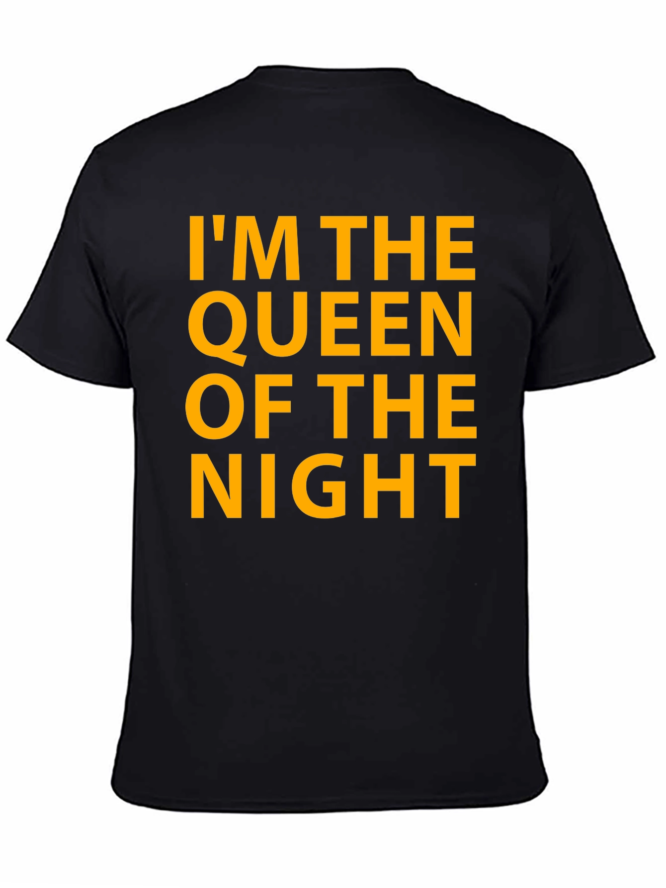 Queen of the Night Graphic Tee - Black