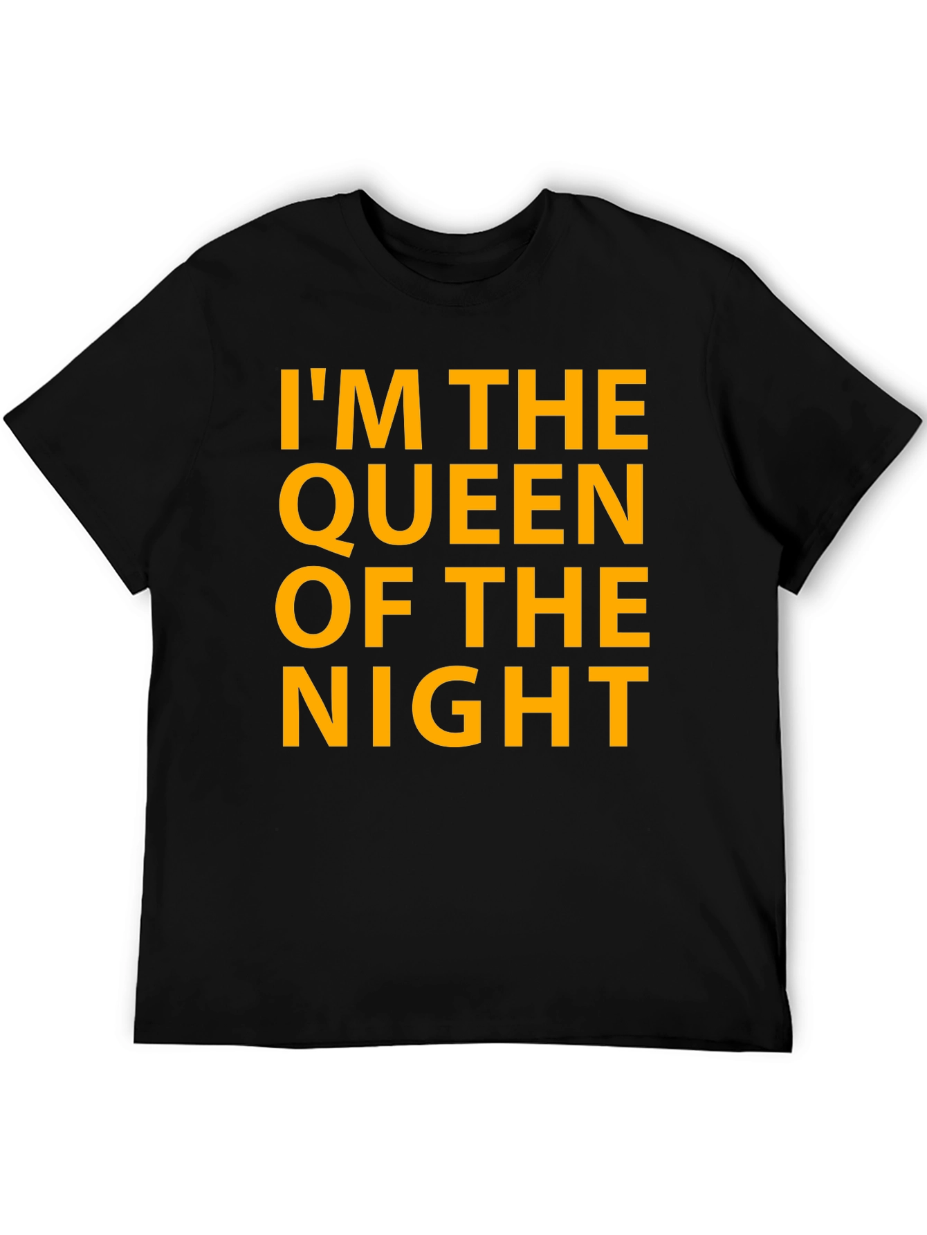 Queen of the Night Graphic Tee - Black